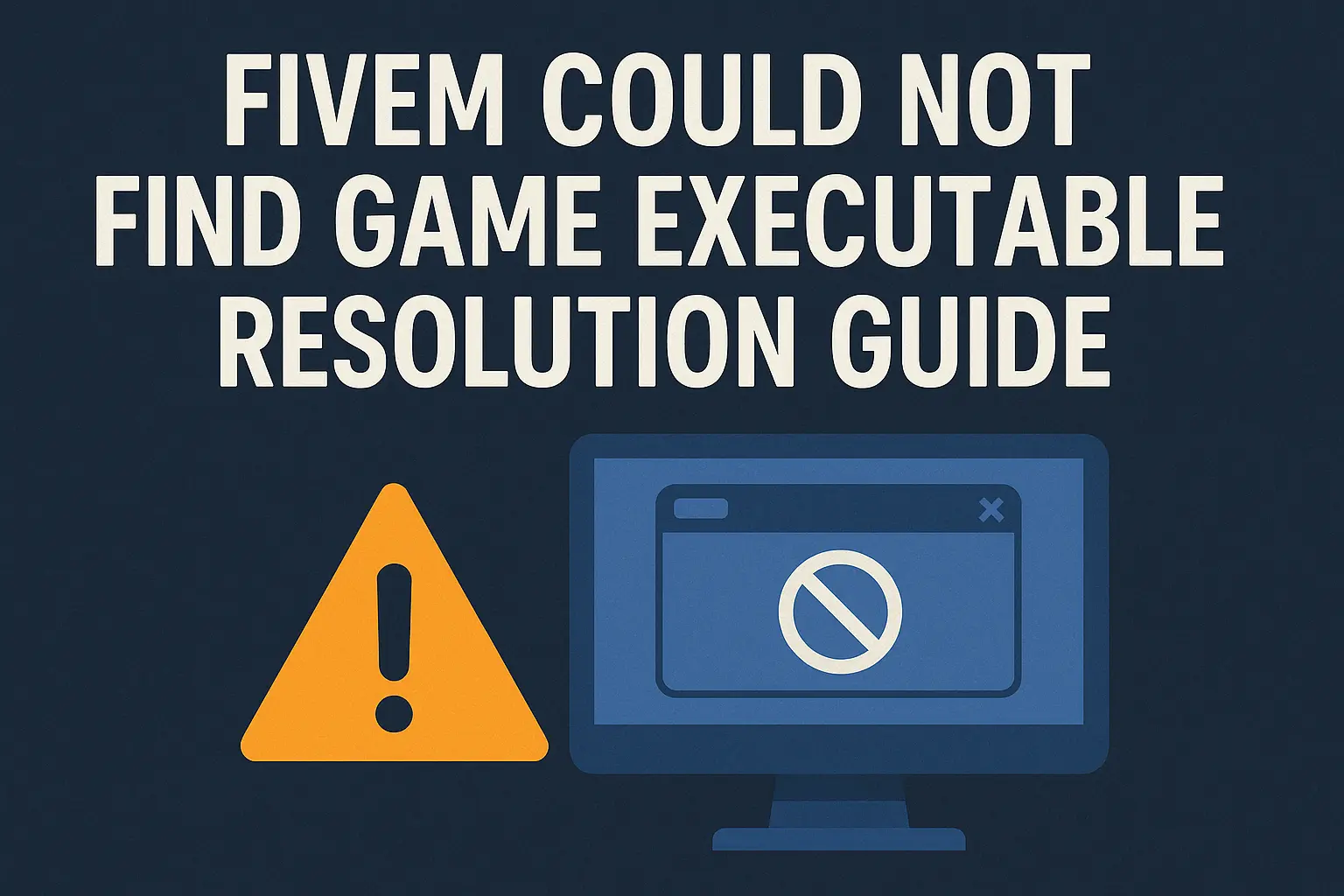FiveM Could Not Find Game Executable: Resolution Guide