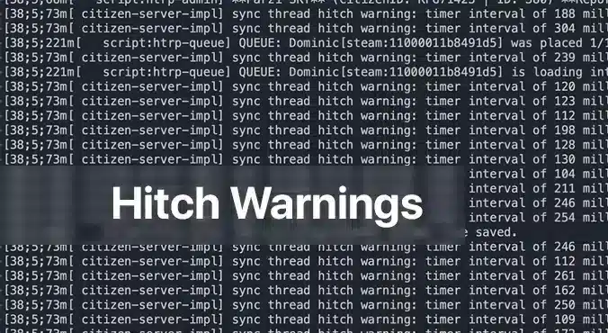 FiveM Server Thread Hitch Warning: How to Fix