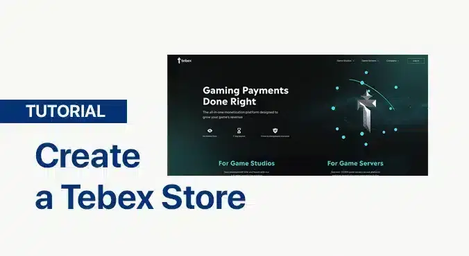 How to Create a Tebex Store for FiveM