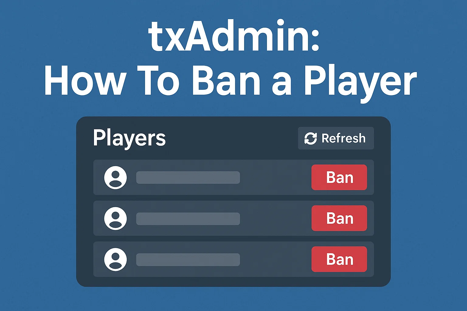 FiveM Bans: How to Avoid Getting Banned