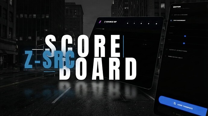 Z - Score Board + Editor