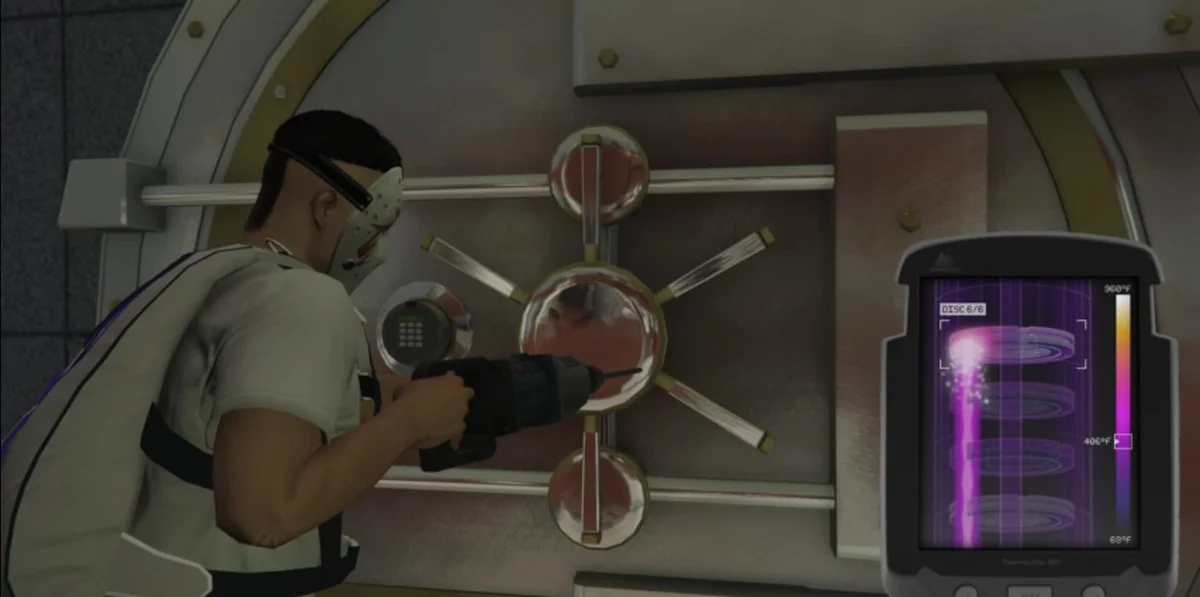 Bank Robbery Plasma Drill Minigame for QB Core QBOX