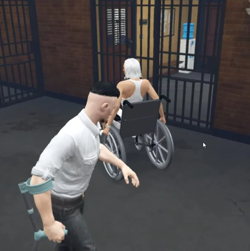 Crutch System with Wheelchair - Bild 5