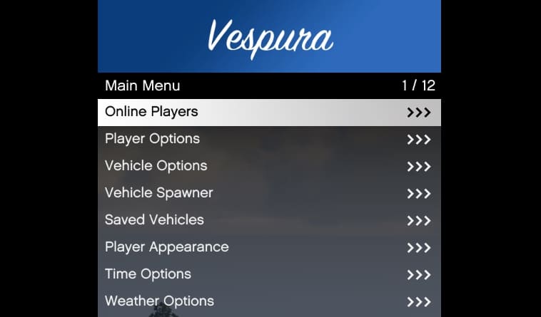 vMenu Download – FiveM Admin Menu Tool