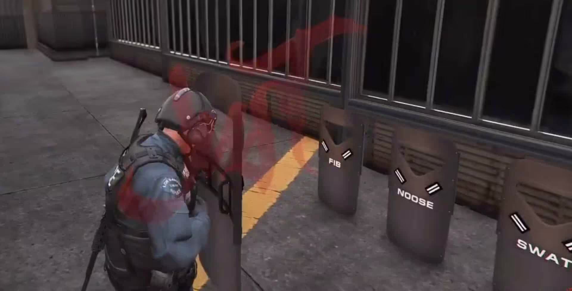 GTA V Ballistic Shield Custom Props (SWAT)