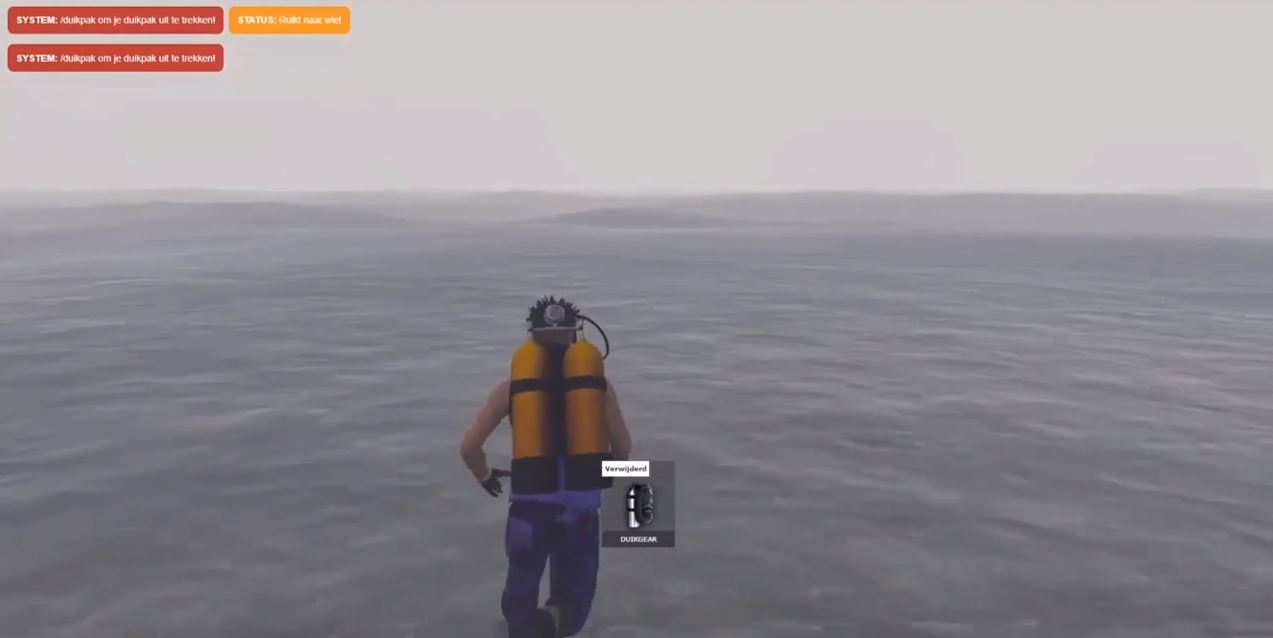 Diving job (for ESX) 2