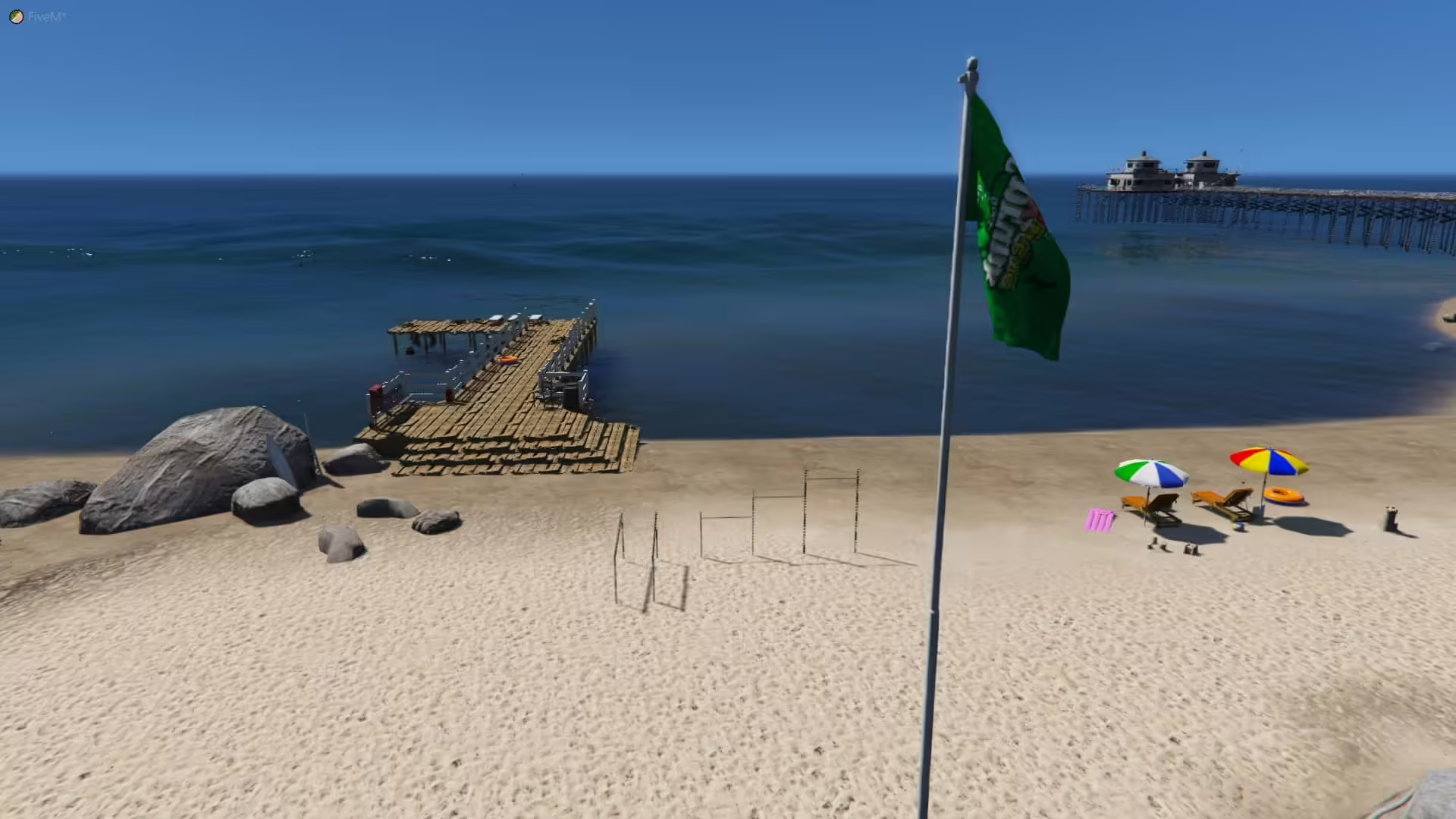 Jetty on Ocean (West) FiveM 2