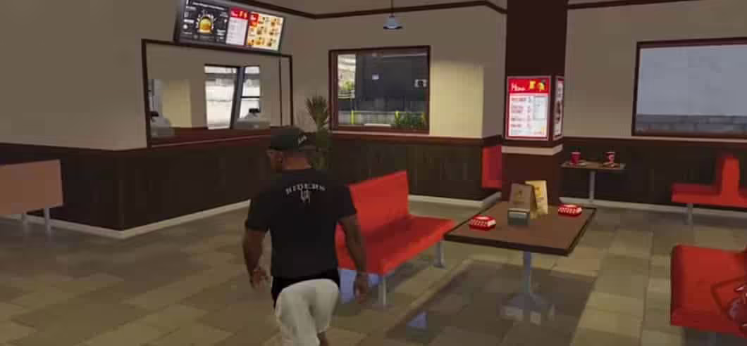 GTA V Interior: Up-N-Atom Burger 2