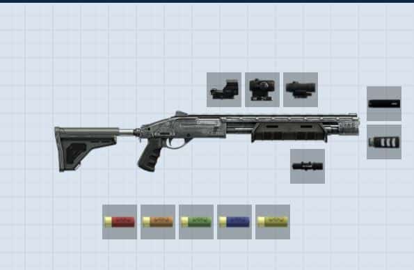 All Weapon components/modification 3