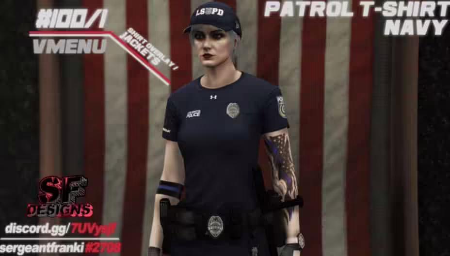 LSPD UP Major Male (+ Female Update) 8