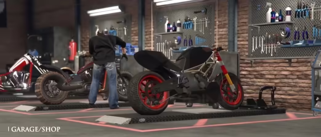 Moto Clubhouse Garage Bar Tattoos MLO 5