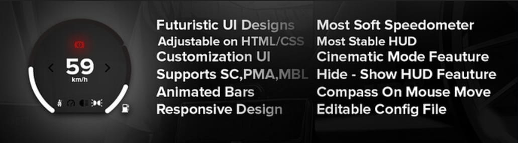 BLVCK HUD (Black Hud) V2 3