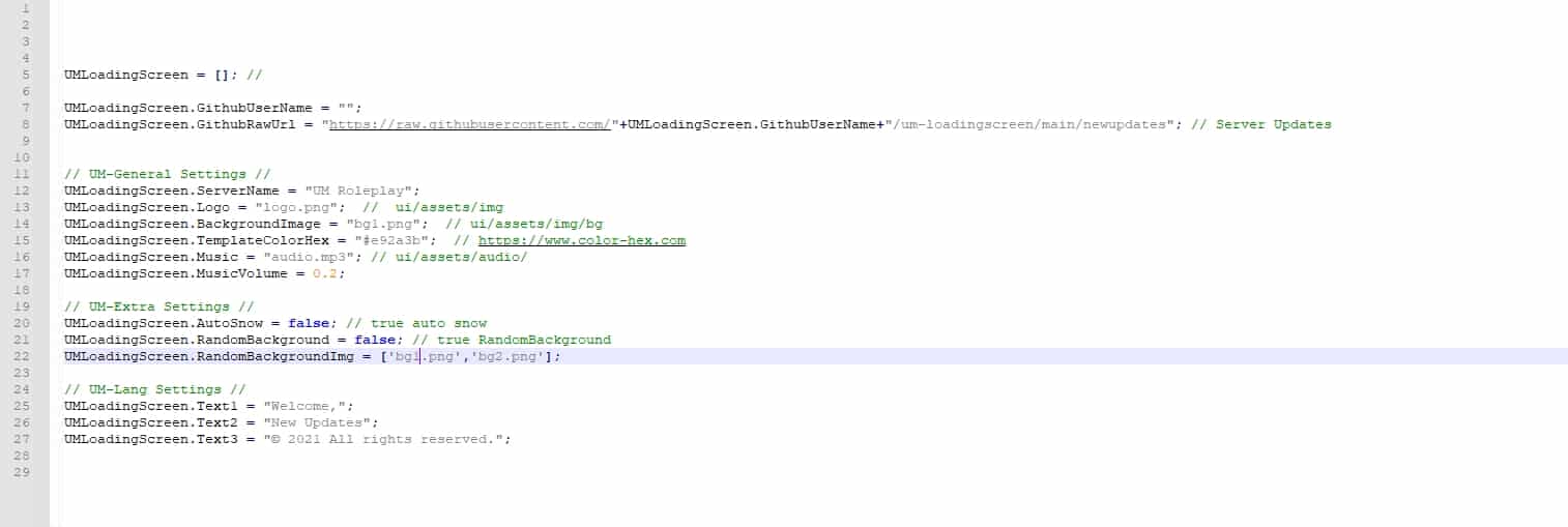 UM Loading Screen (with Minigame) 2