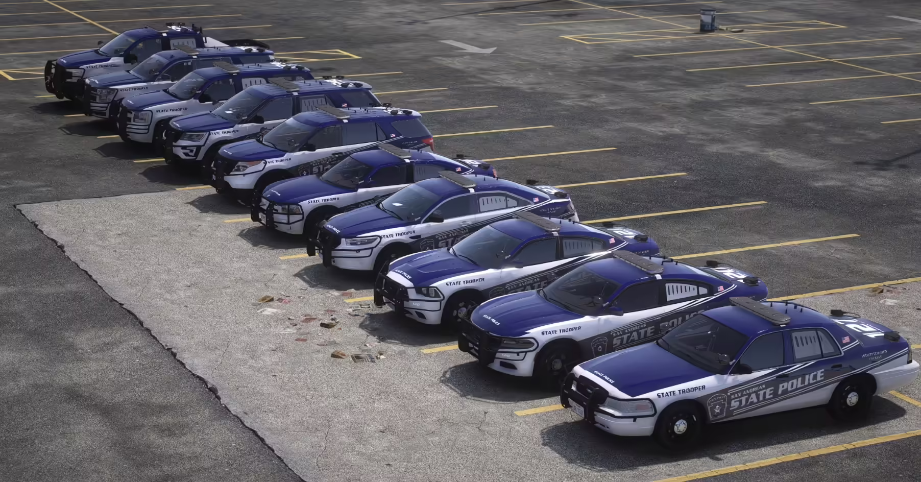 Police Vehicle Pack V4