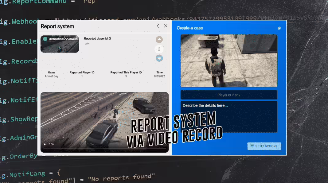 Premium Report System (with Video/Screenshot)