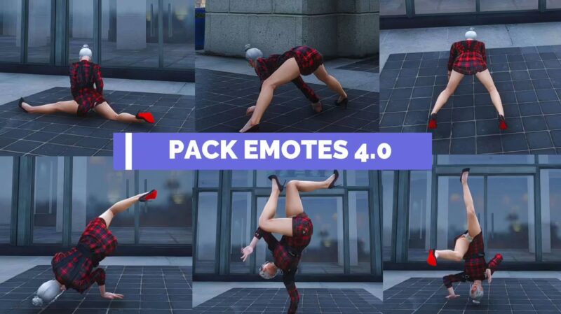 DP Emotes v4.0 (+ 1400 VIP Emotes) FiveM