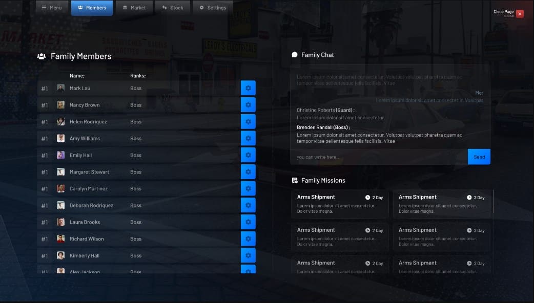 Family / Gang System (ESX) 2