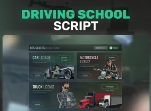 ESX Driving School Script FiveM