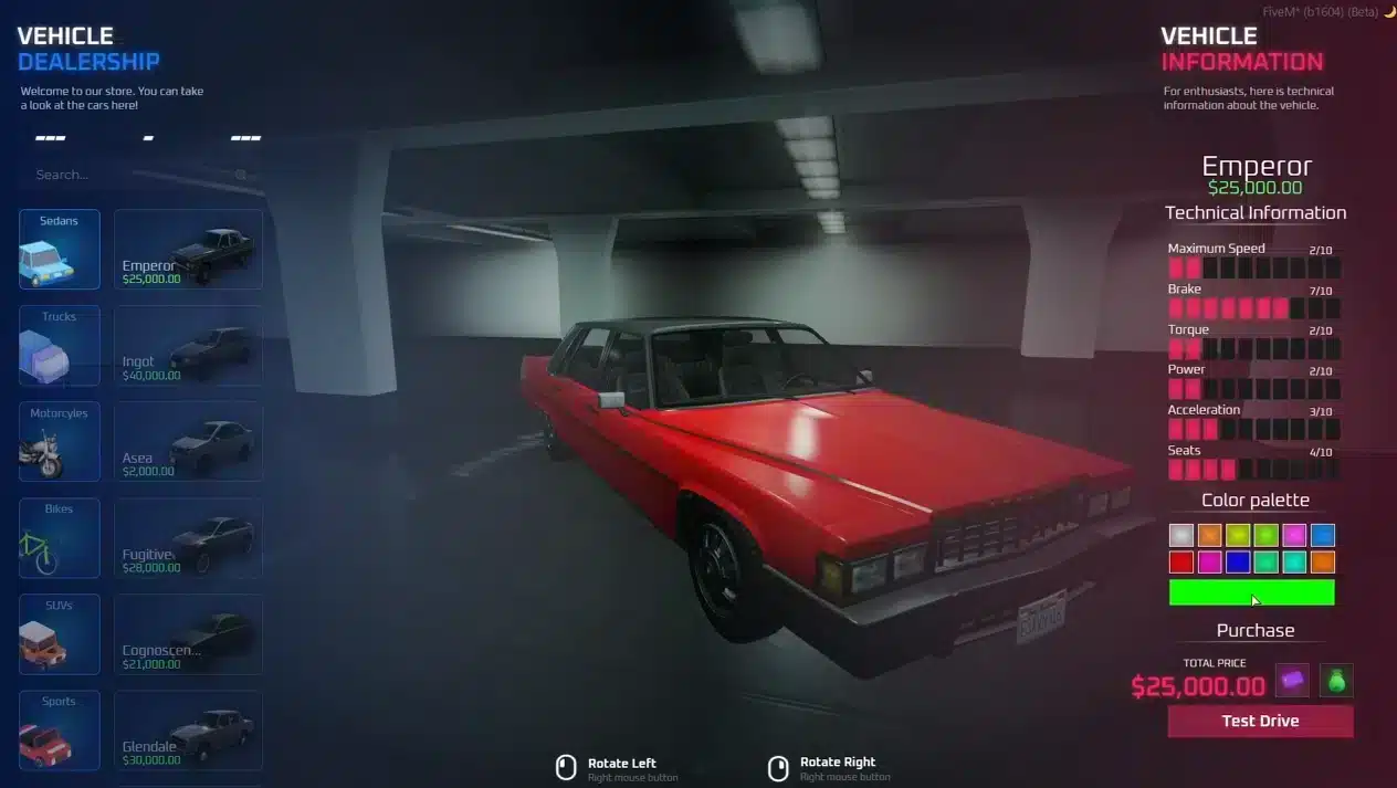 STG VehicleShop (ESX)