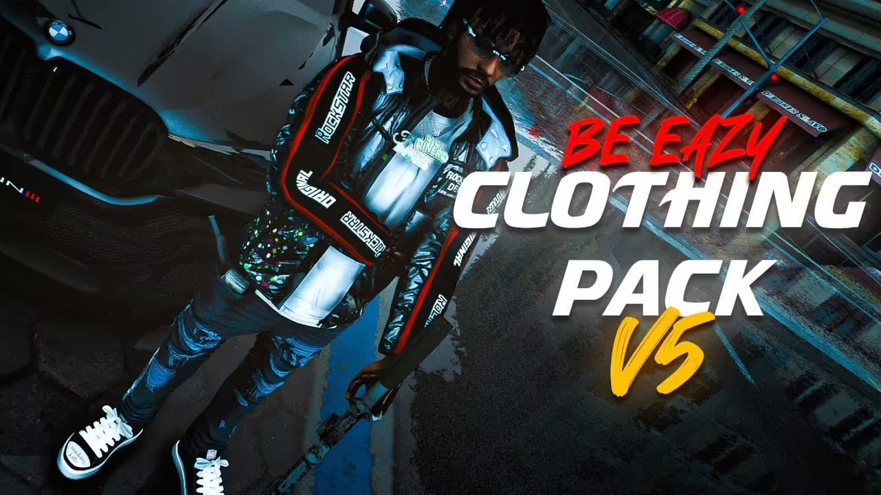 Be Eazy Clothing Pack V5