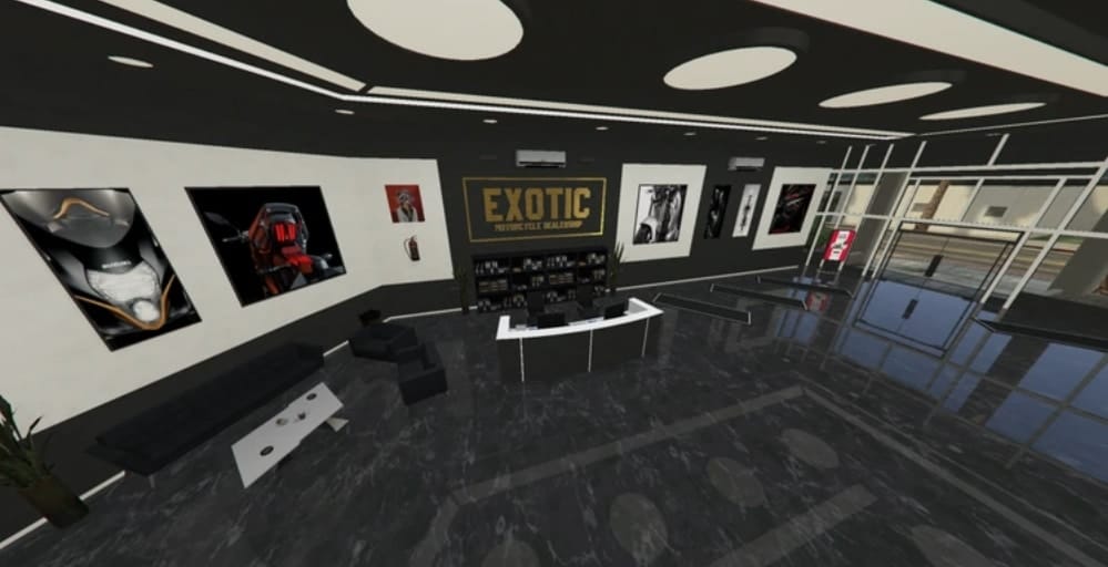 Exotic Motorcycle Dealership 4