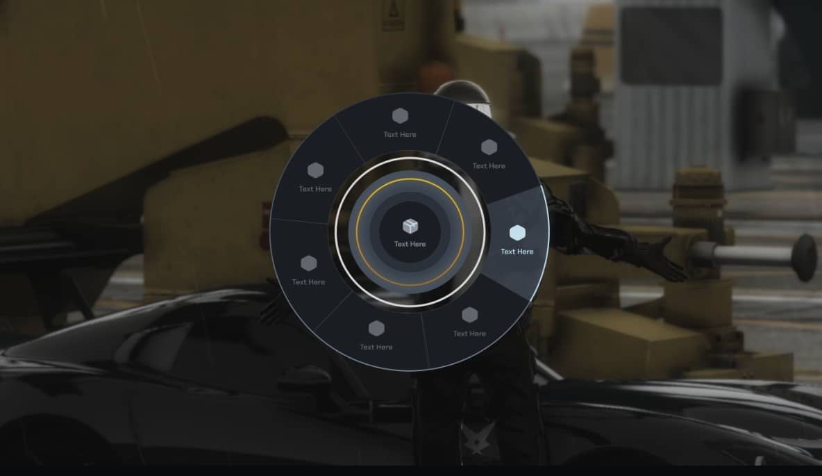 DebuX Radial Menu (2 Styles , Full Customizable) 3