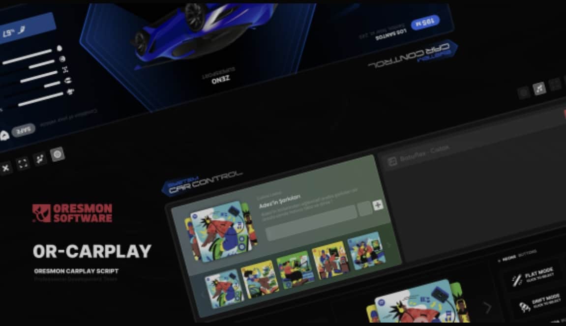 Fivem Carplay (Carcontrol) Script