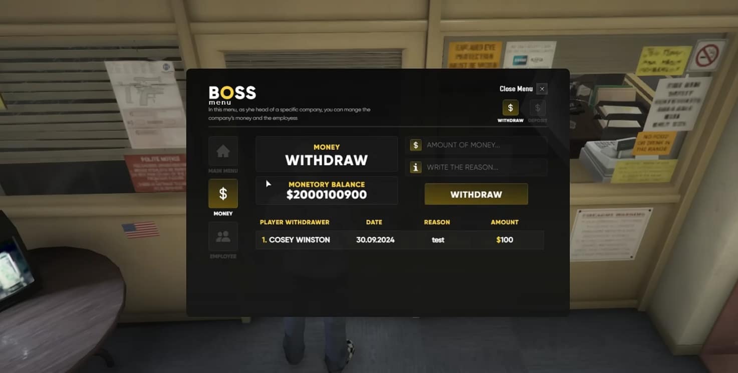 Advanced Boss & Gang Menu 2