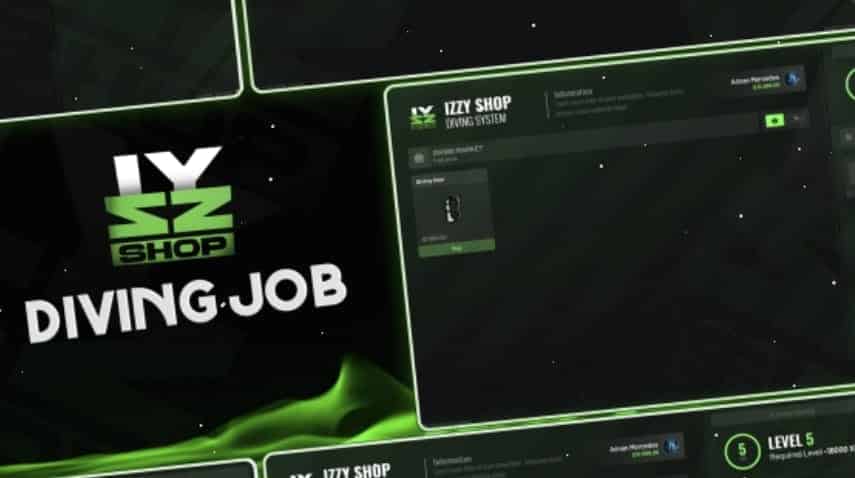 Diving Job (Izzy)