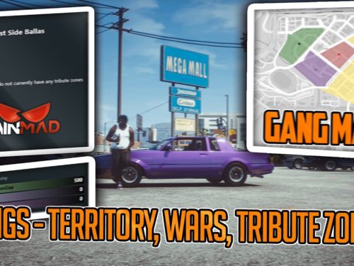 Gangs - Territory, Wars & Tribute Zones FiveM