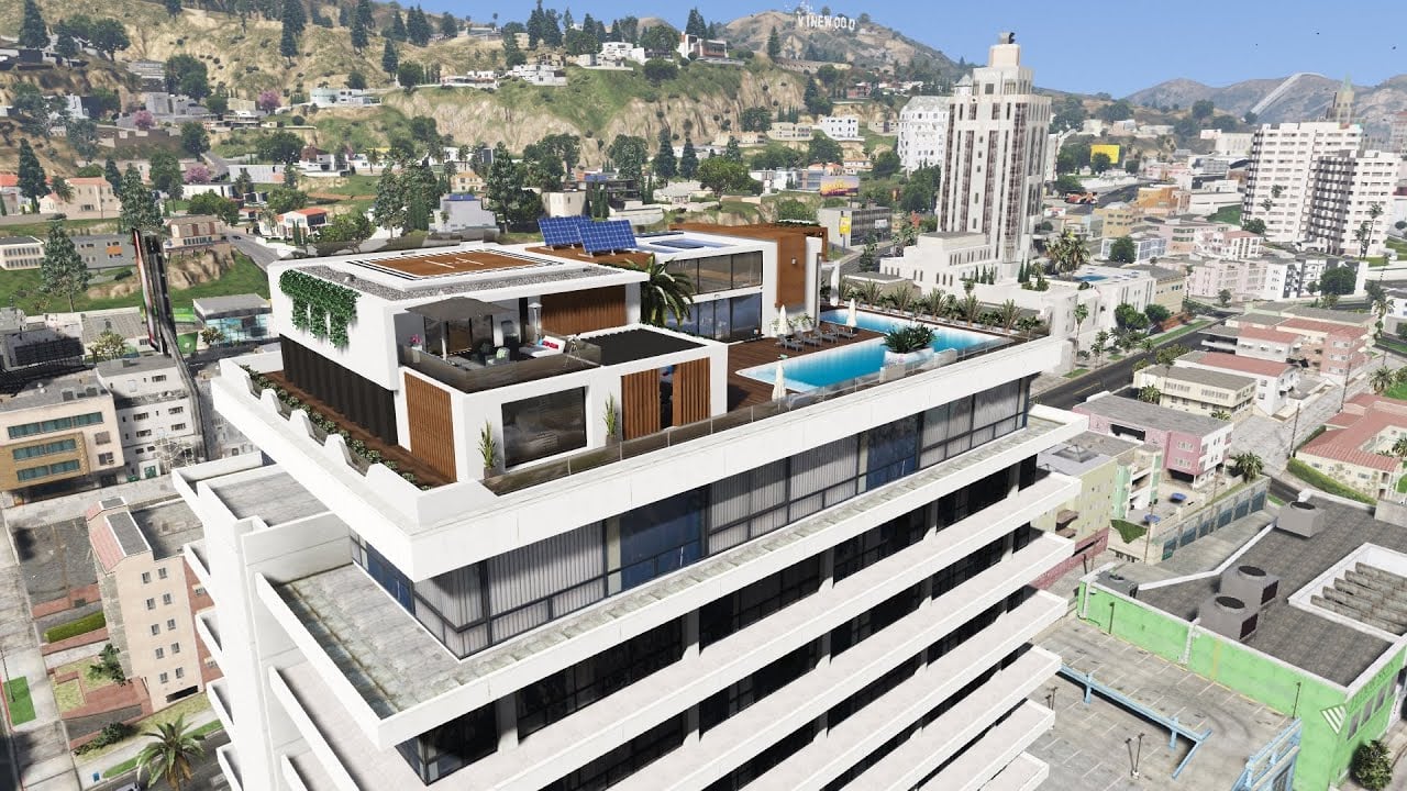Pacific Rooftop Mansion