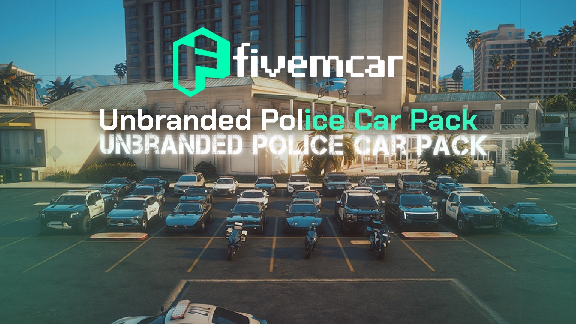 TTModz Unbranded Police Car Pack