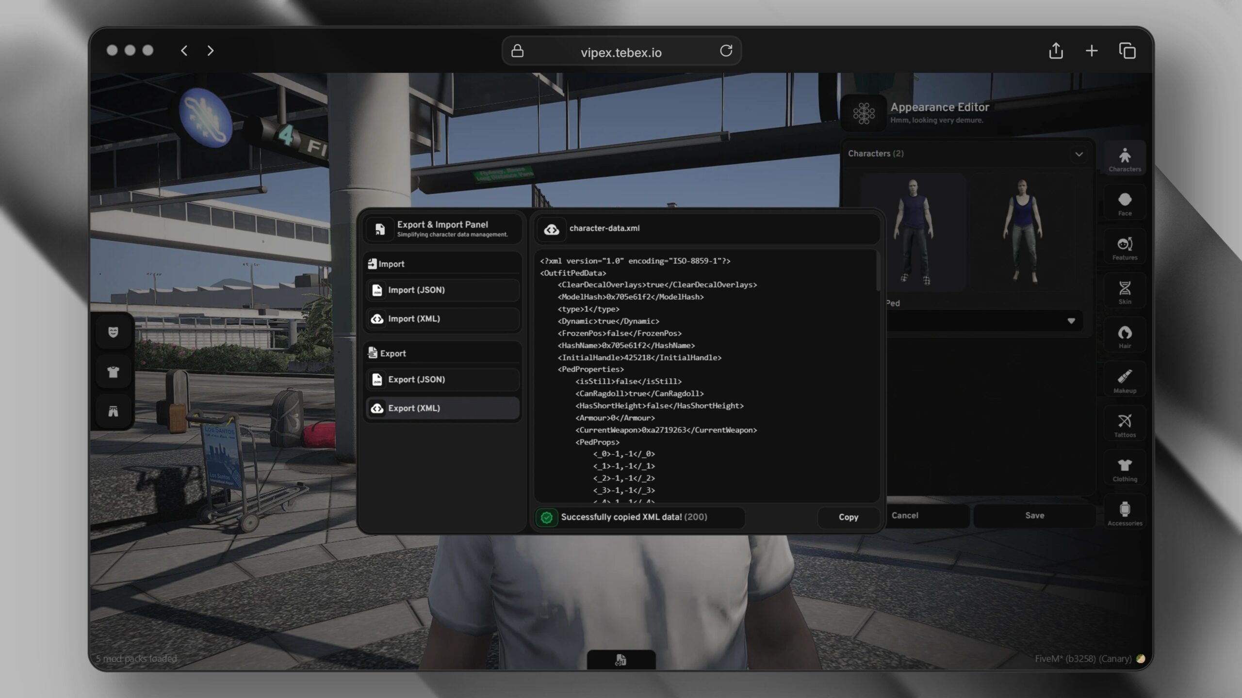 Vipex Illenium Appearance