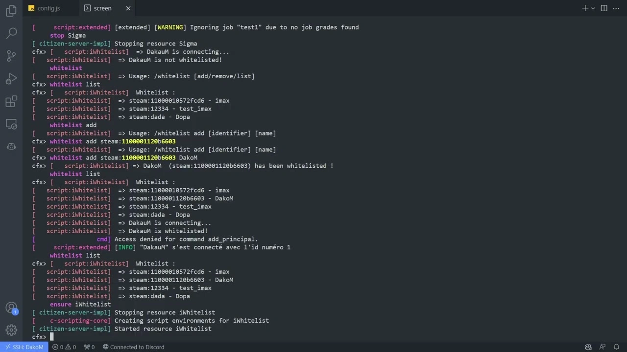 ADN’s Whitelist System 9