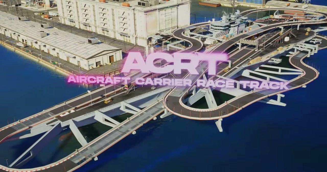 Aircraft Carrier Racetrack 3