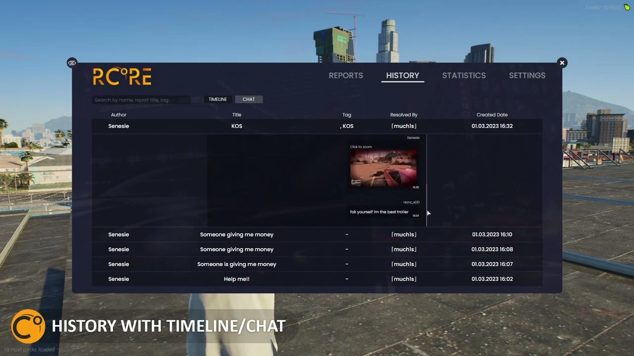 rcore Advanced Reports 6