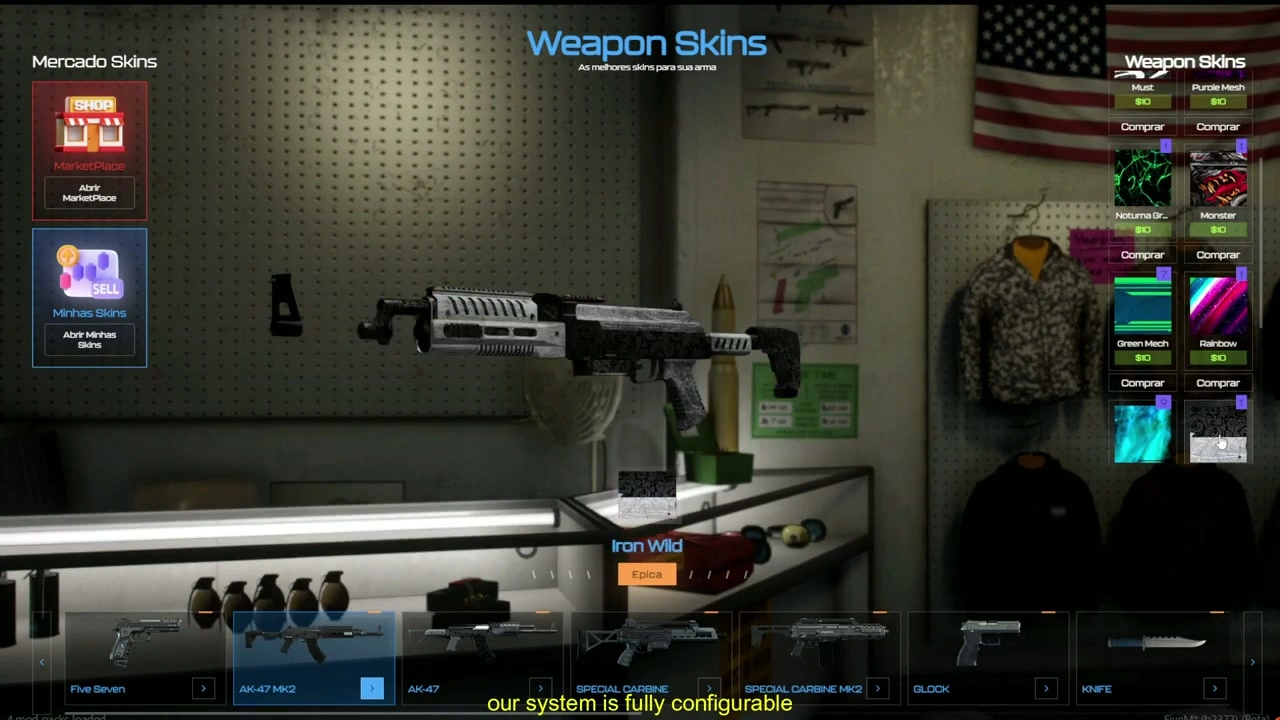 Energy Skins Weapons V2 - ESX - QBCORE 2