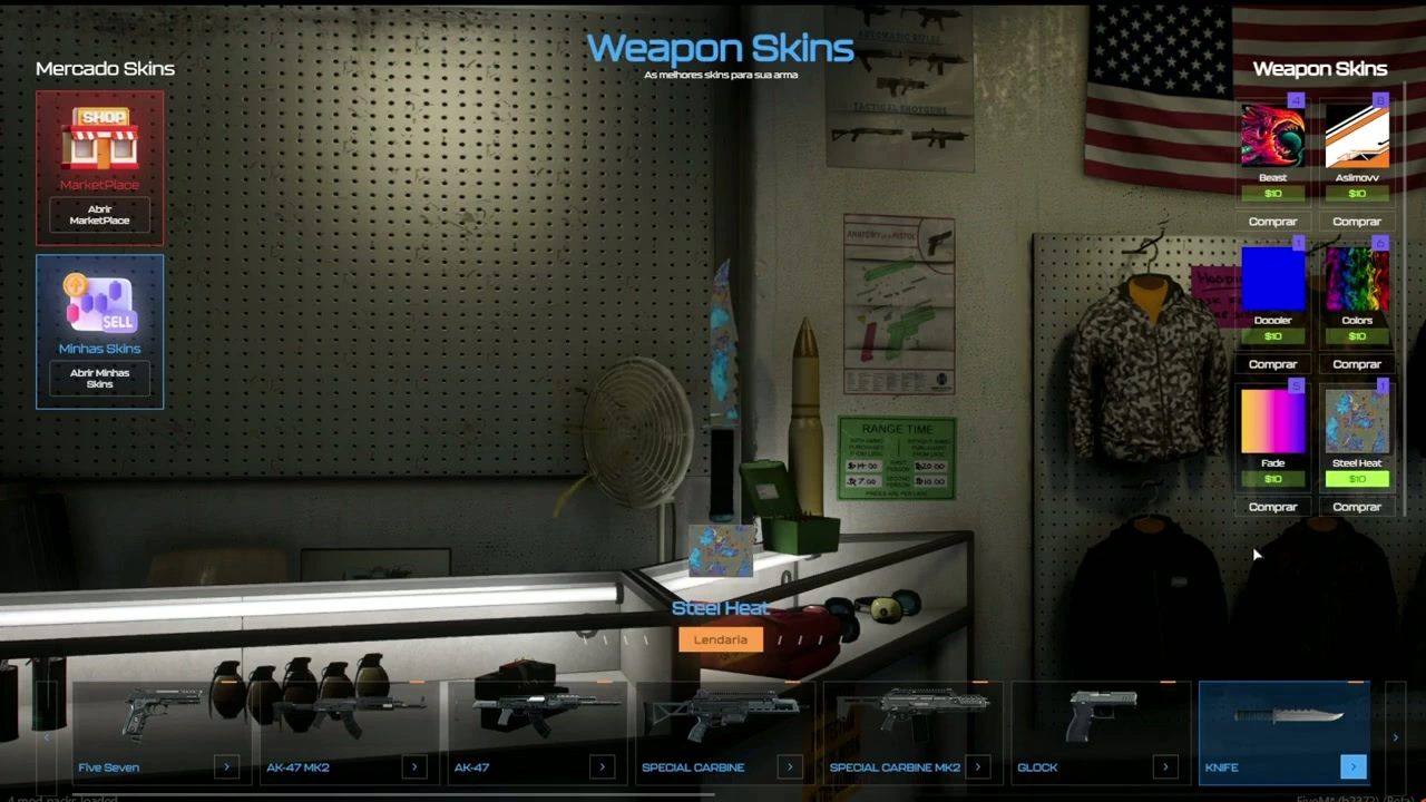 Energy Skins Weapons V2 - ESX - QBCORE 4