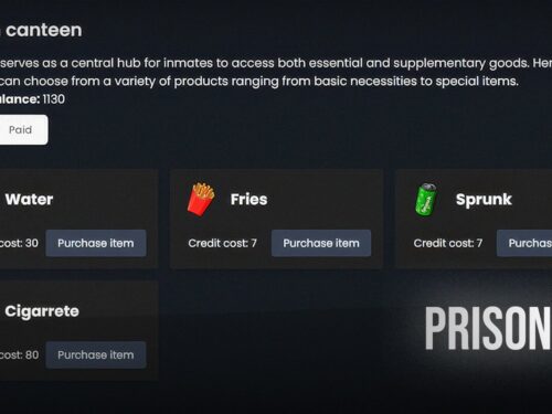 Prison all-in-one system FiveM Resource Screenshot