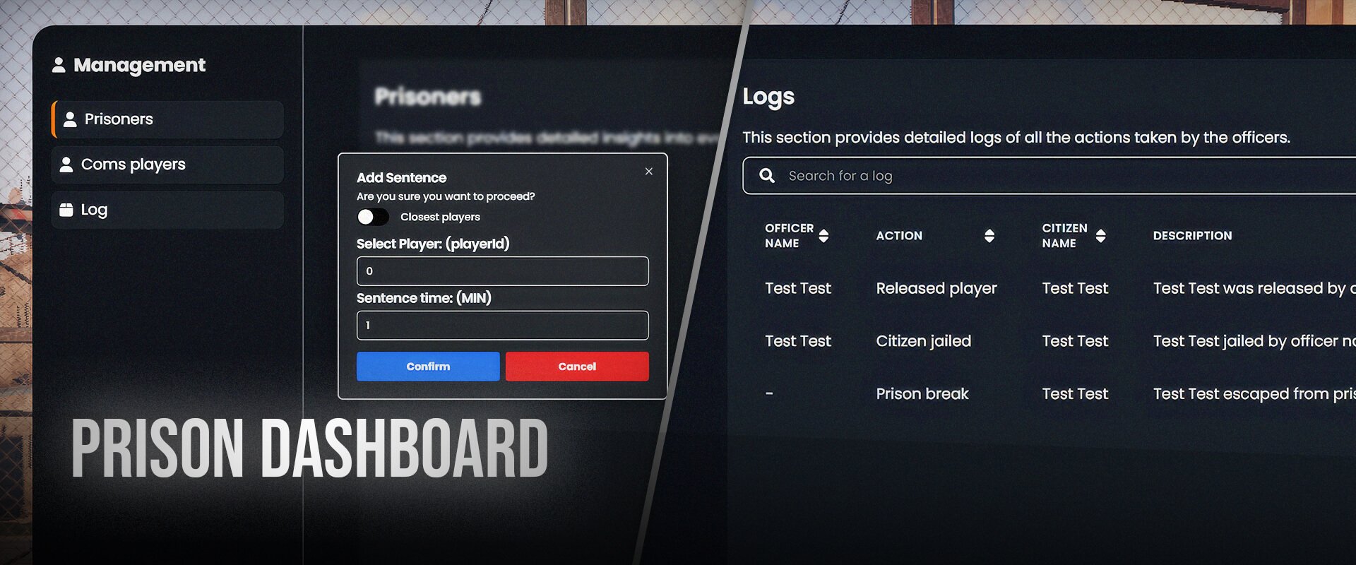 Prison all-in-one system 6