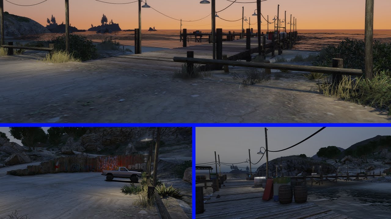 Fishing Pier MLO – Custom FiveM Map Asset | FiveMX