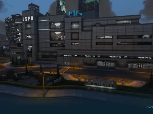 La Puerta Police Department Interior View