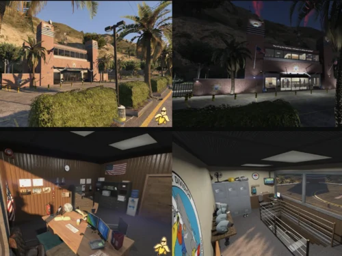 Highway Patrol MLO Exterior View